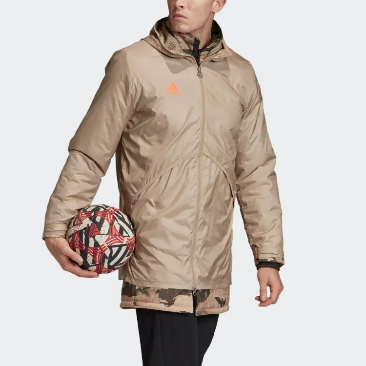 Adidas TAN ADV LAYCOAT Jackets Coats Men's Shadow Khaki Brown-7