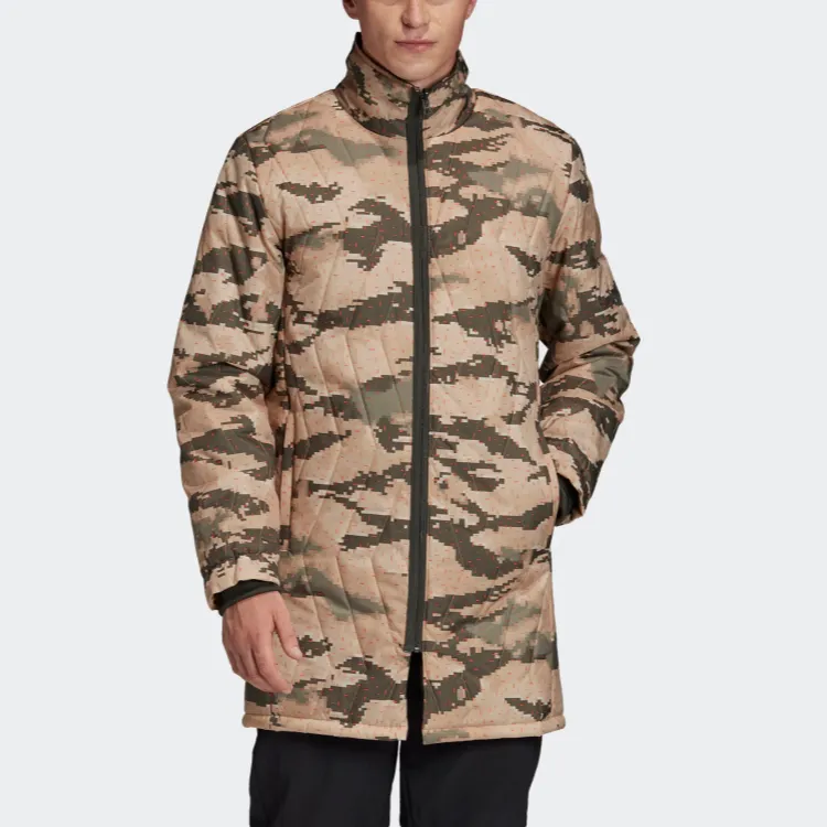 Adidas TAN ADV LAYCOAT Jackets Coats Men's Shadow Khaki Brown-8
