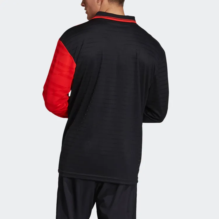 Adidas Soccer Jersey Men's Bright Pink Neon/Black-4