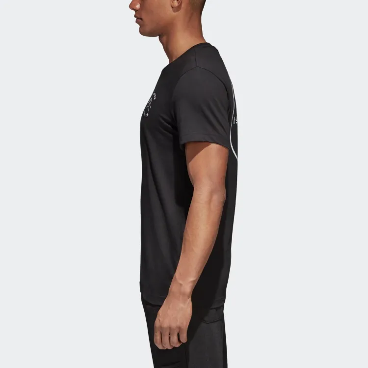 Adidas T Shirts Men Black-5