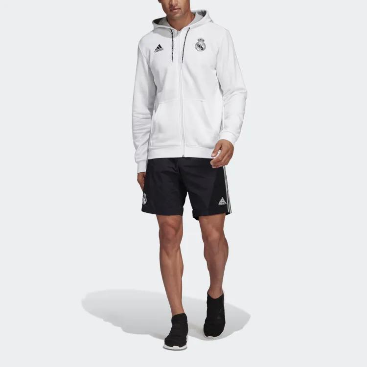 Adidas Real Madrid Jackets Coats Men's White-3