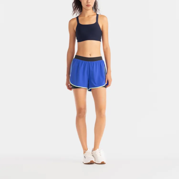 DECATHLON Sports Shorts Women's Lavender Blue-2