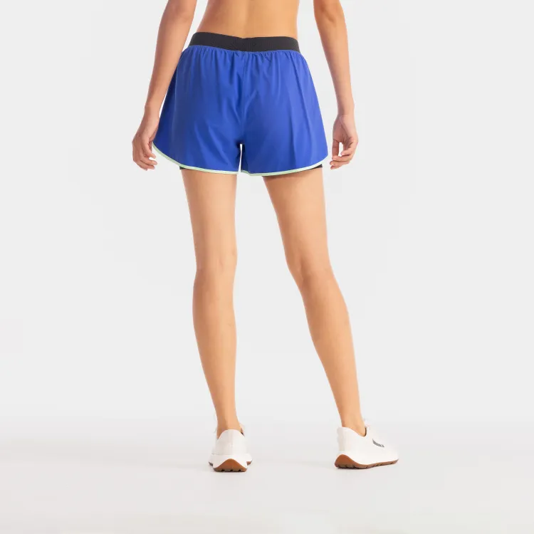 DECATHLON Sports Shorts Women's Lavender Blue-3