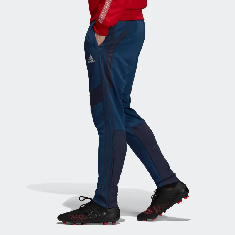Adidas Bayern Munich Knitted Sports Pants Men's Marine Blue-4