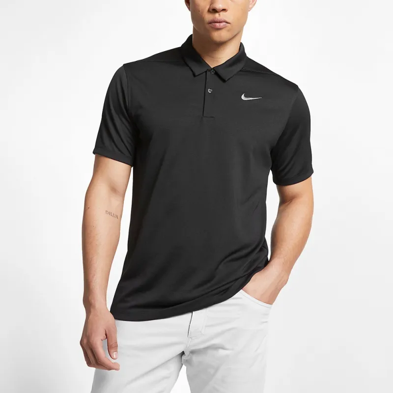 Nike Dri Fit Golf Polo Shirt Men's Black-2