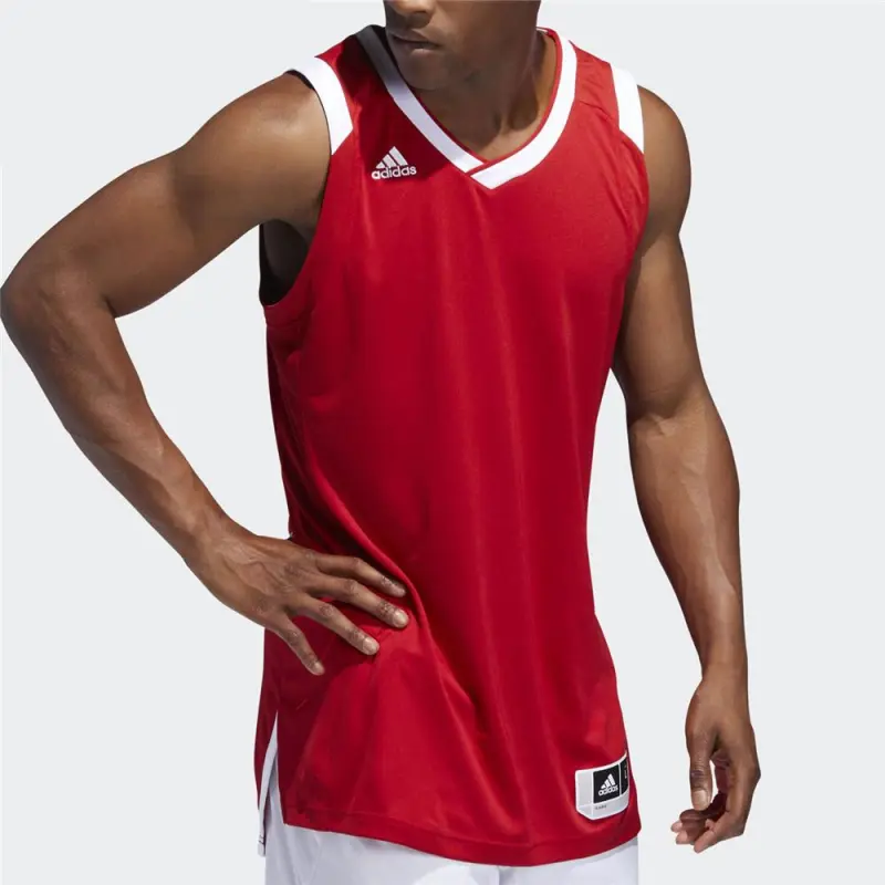Adidas Basketball Jersey Men's Red-2