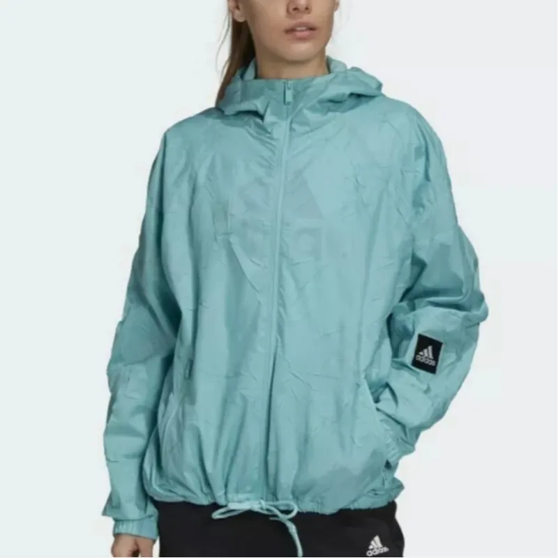 Adidas Spirit W.N.D Primeblue Multisport Jacket Women's Blue-1