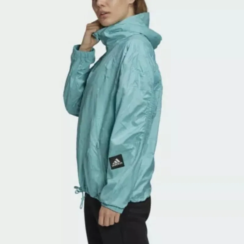 Adidas Spirit W.N.D Primeblue Multisport Jacket Women's Blue-3