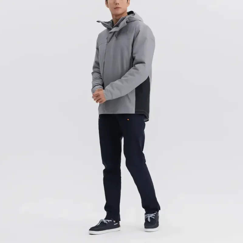 DECATHLON Jackets Coats Men's Light Gray/Smoky Black-4