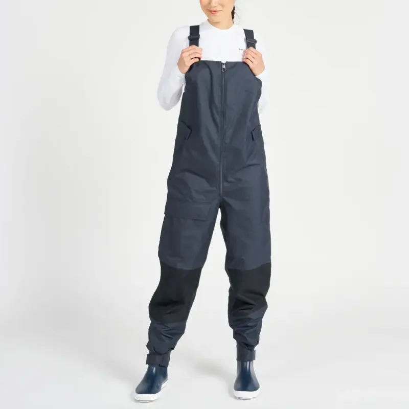 DECATHLON Dungarees 300 Mixed Jumpsuit Unisex Graphite Gray-1