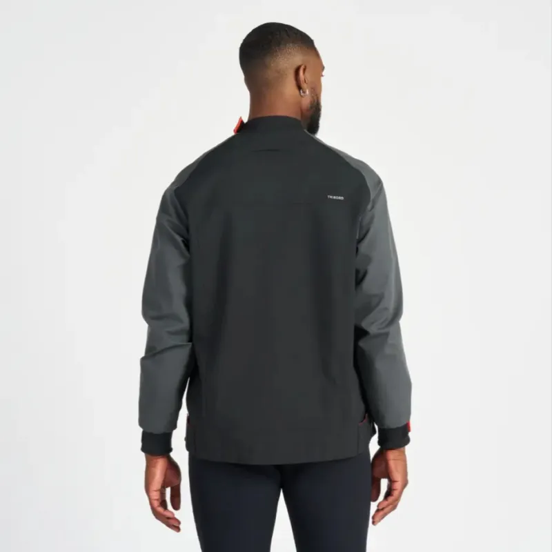 DECATHLON TRIBORD Jacket Men's Smoky Black/Carbon Gray-2