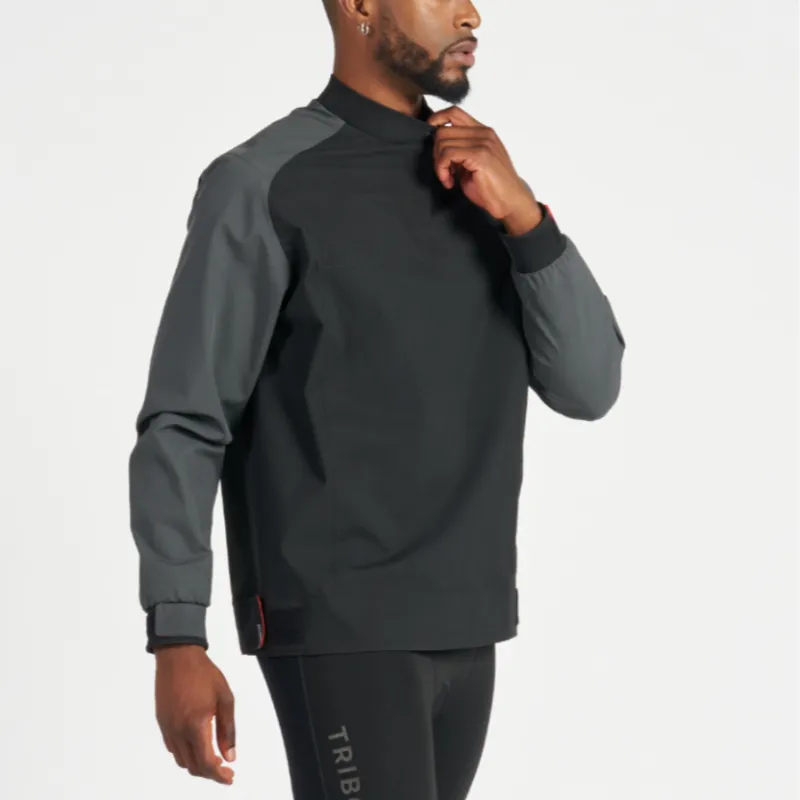 DECATHLON TRIBORD Jacket Men's Smoky Black/Carbon Gray-5