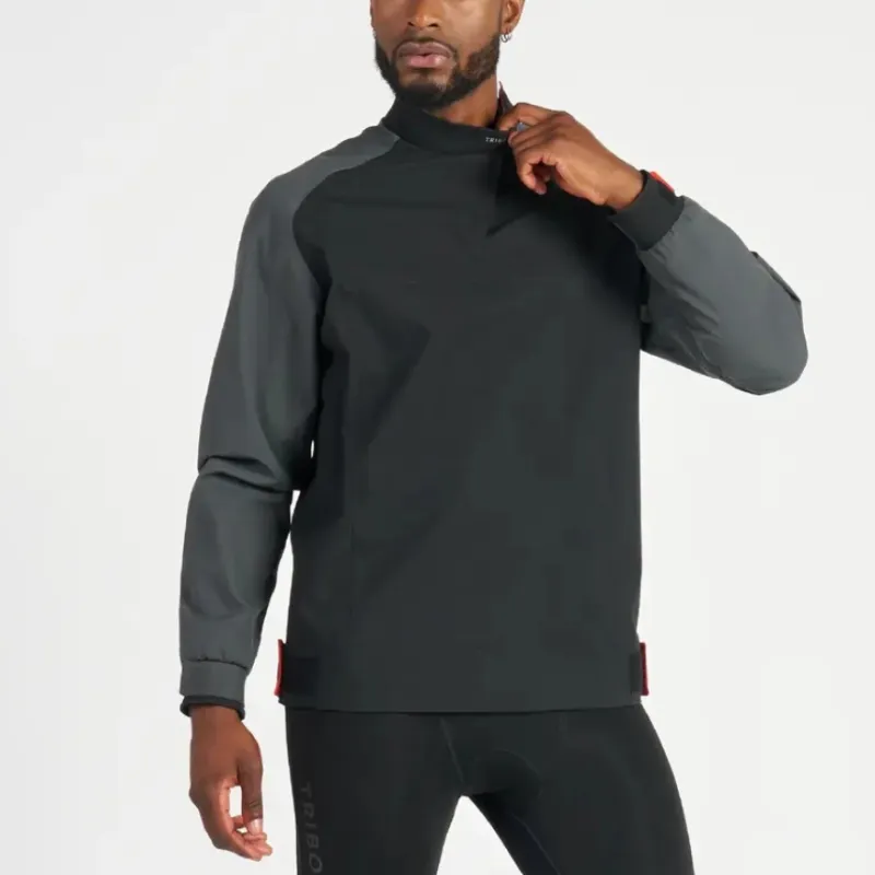 DECATHLON TRIBORD Jacket Men's Smoky Black/Carbon Gray-1