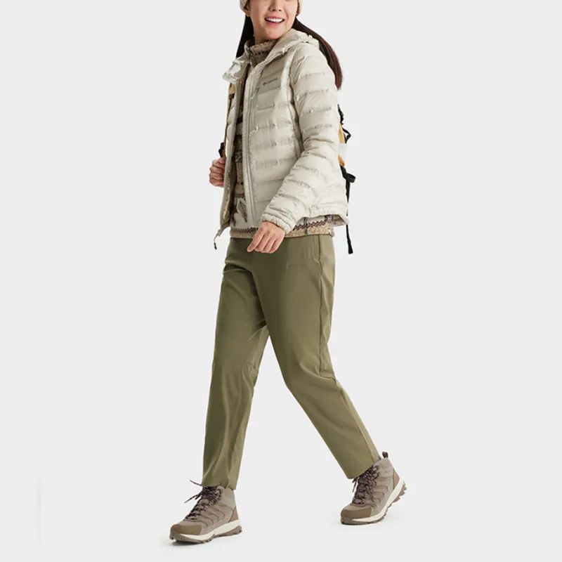 Columbia Omni-Heat Down Jacket Women's Ecru-4