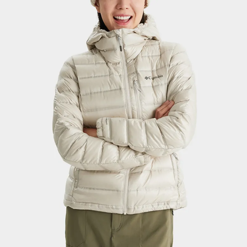 Columbia Omni-Heat Down Jacket Women's Ecru-1