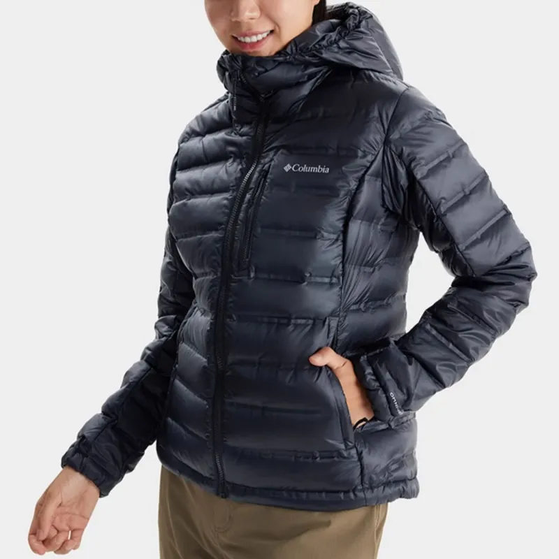Columbia Omni Heat Down Jacket Women's Black-2