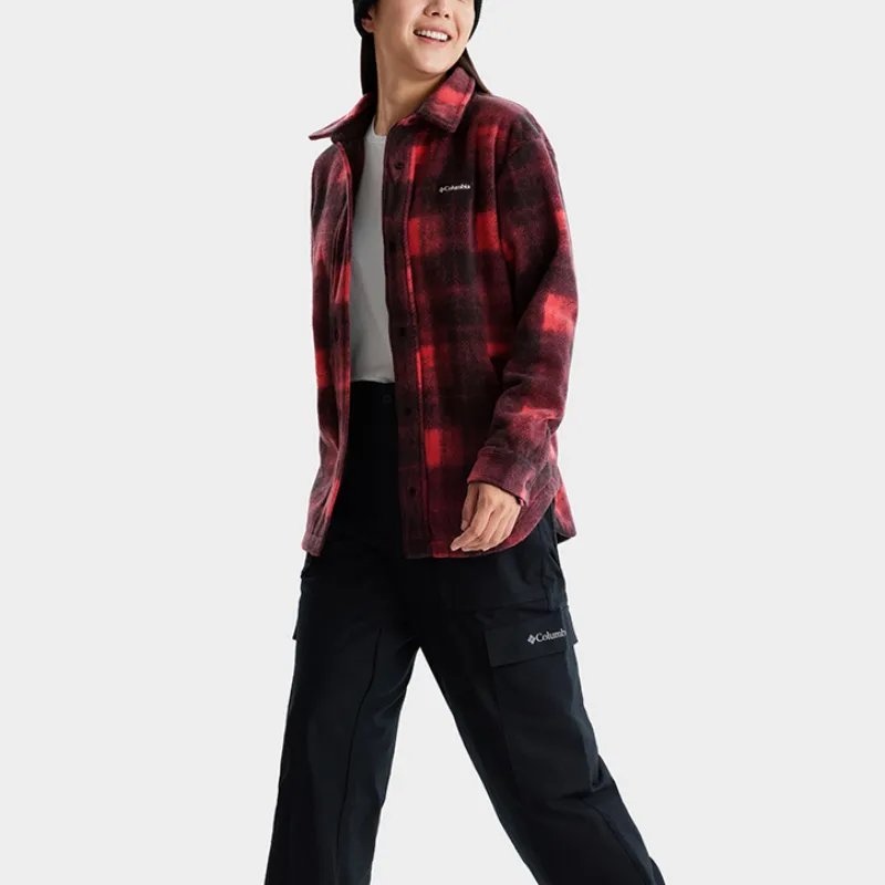 Columbia Jacket Women's Black/Red-3