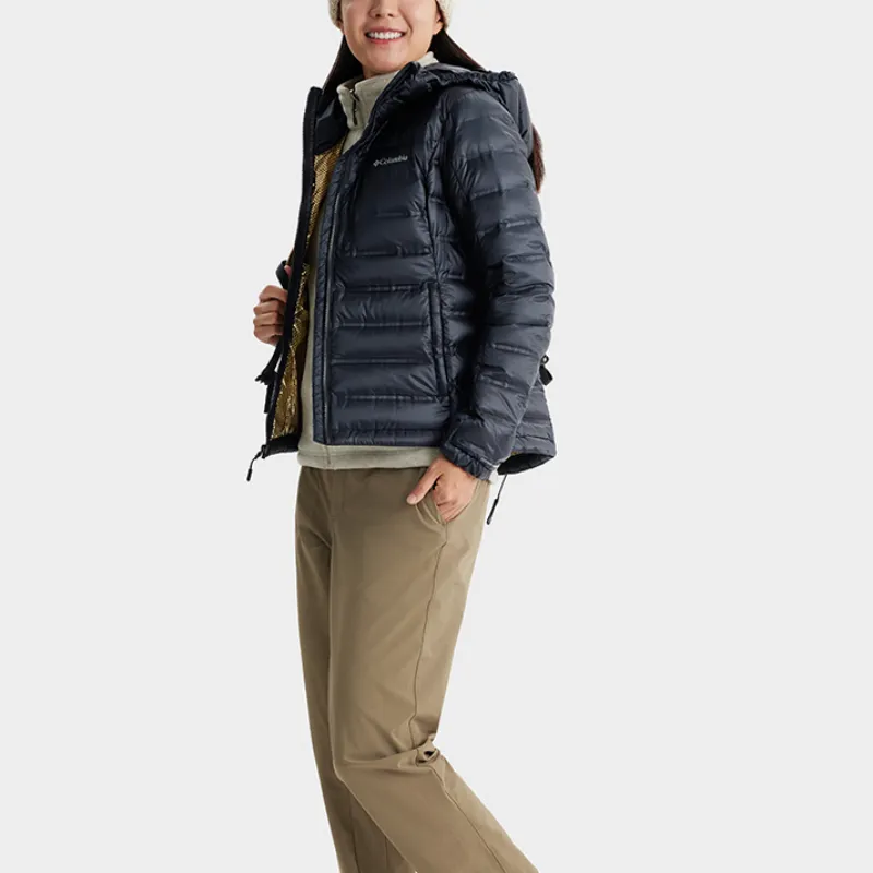 Columbia Omni Heat Down Jacket Women's Black-3