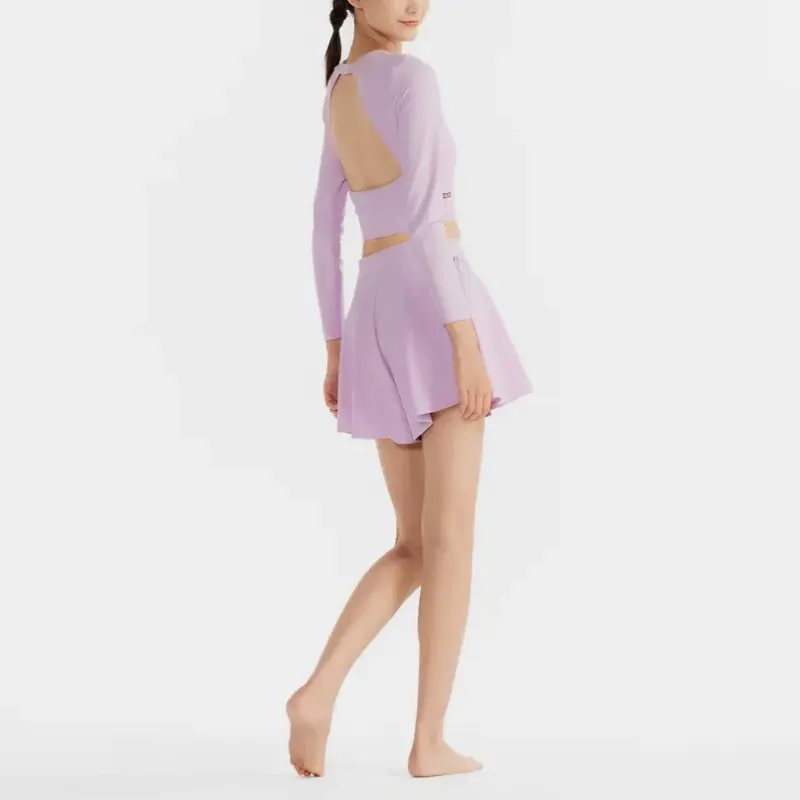 DECATHLON OLAIAN CN TOP ADAH Two Piece Swimsuits Women's Lilac-8