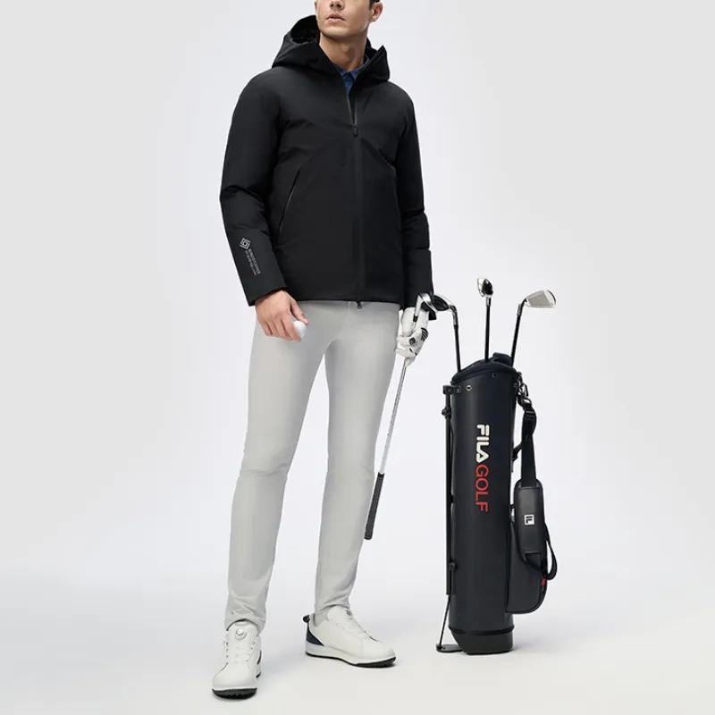 FILA Golf Series Down Jacket Men's Pitch Black-6