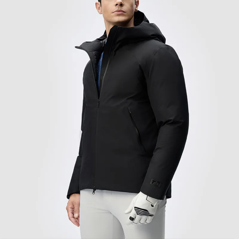 FILA Golf Series Down Jacket Men's Pitch Black-4