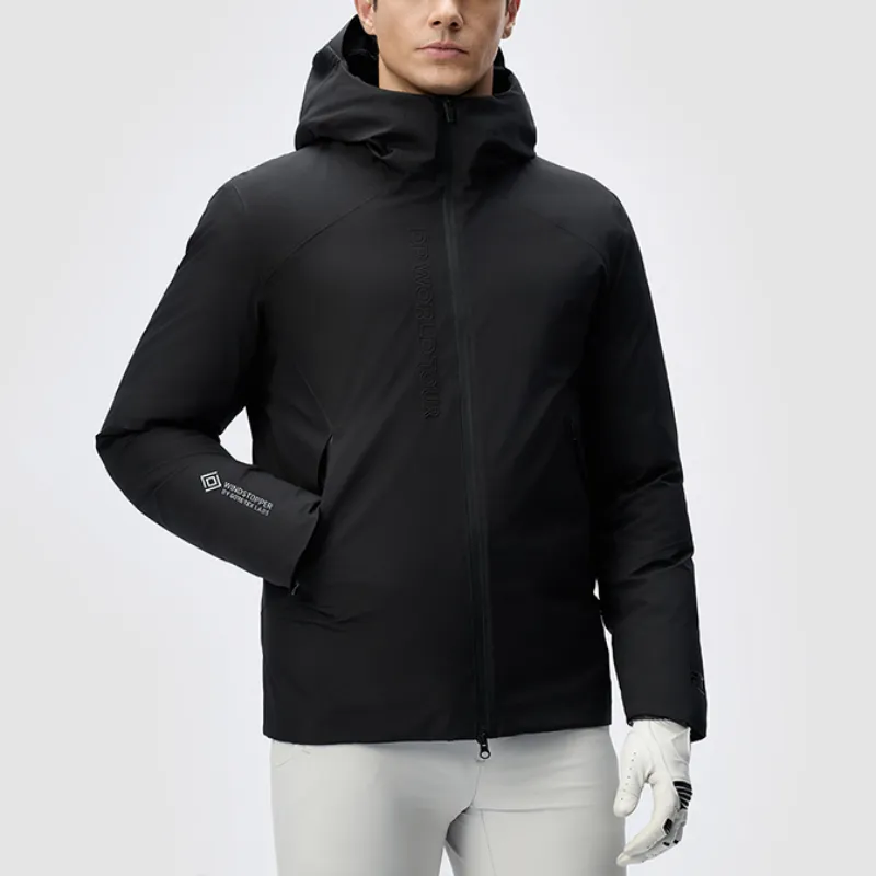 FILA Golf Series Down Jacket Men's Pitch Black-3