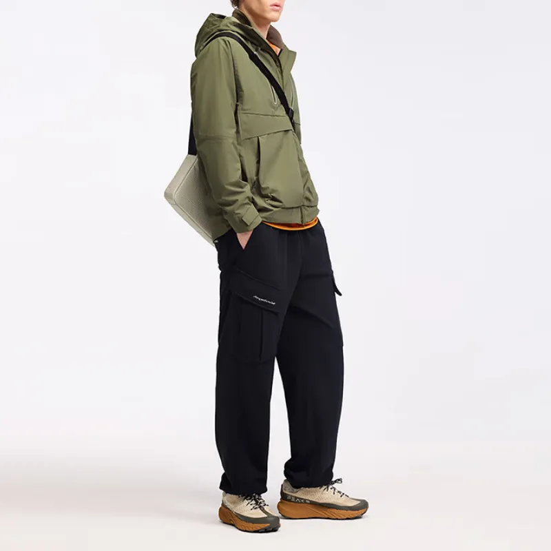 MERRELL Water-Resistant Windproof Wear-Resistant Warm Anti-Static Windbreaker Jacket Men's Island Green-2