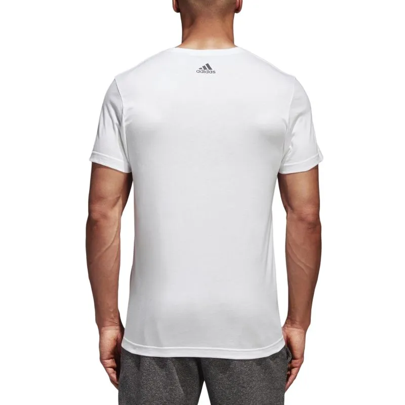 Adidas T Shirts Men White-1