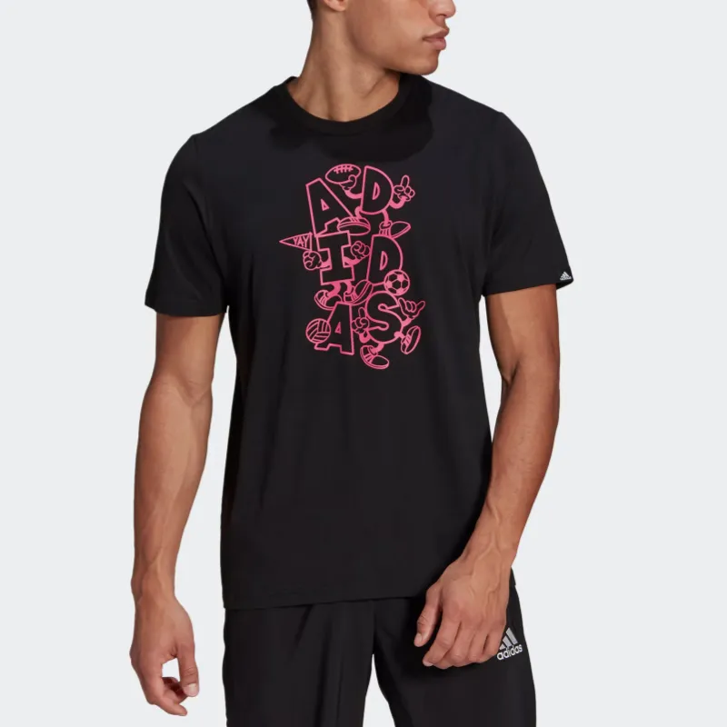 Adidas x POLO T-Shirt Men's Black-1