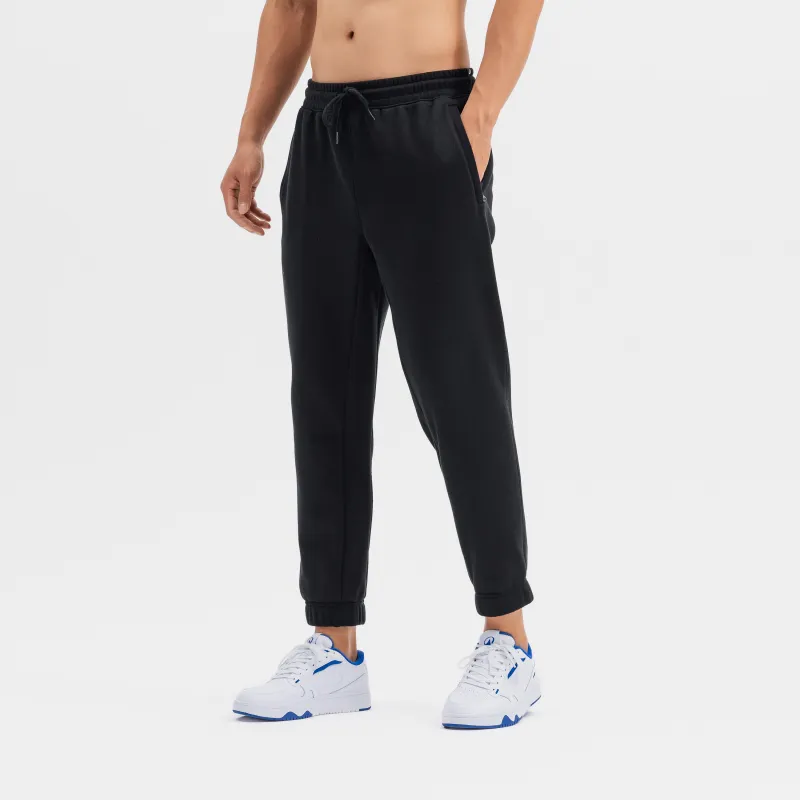 DECATHLON DOMYOS Knitted Sports Pants Men's Black-2
