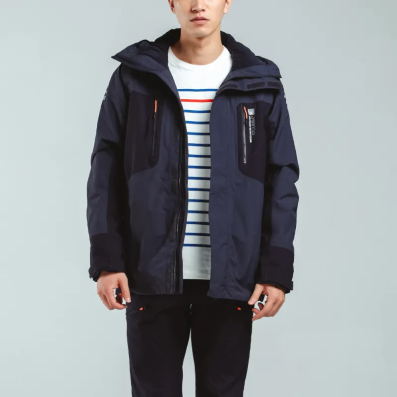 DECATHLON TRIBORD 500 Jacket Men's Dark Blue/Blue Black-3