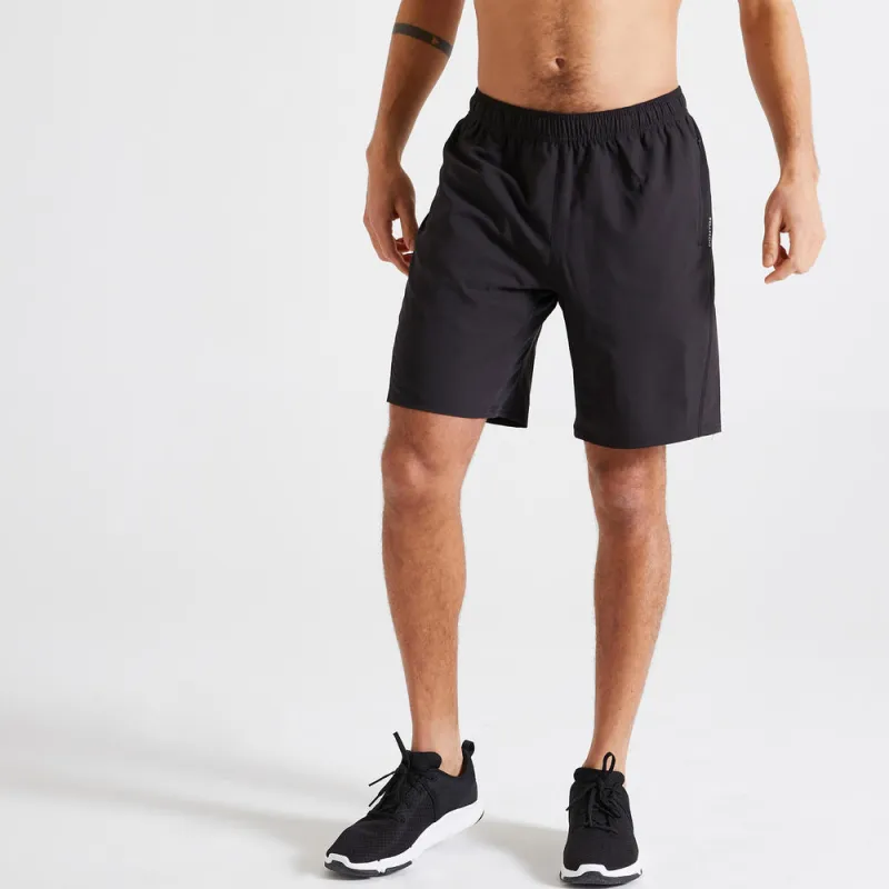 DECATHLON DOMYOS Sports Shorts Men's Black-1