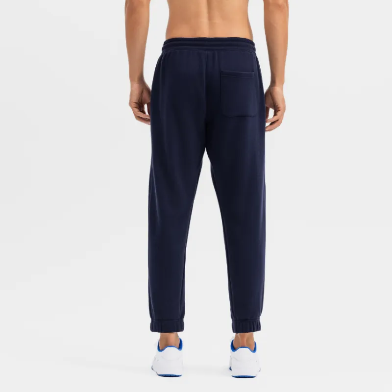 DECATHLON Knitted Sports Pants Men's Blue Black-1