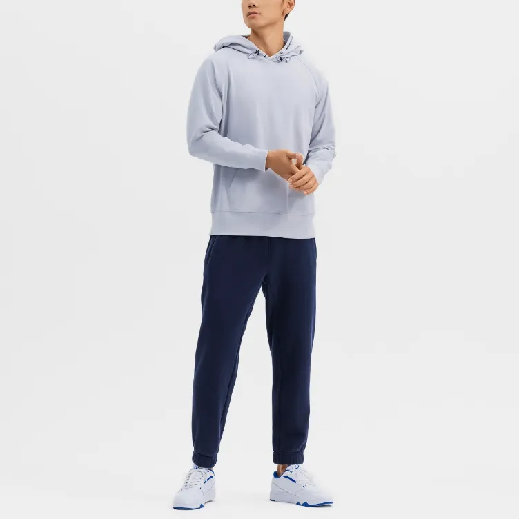 DECATHLON Knitted Sports Pants Men's Blue Black-3