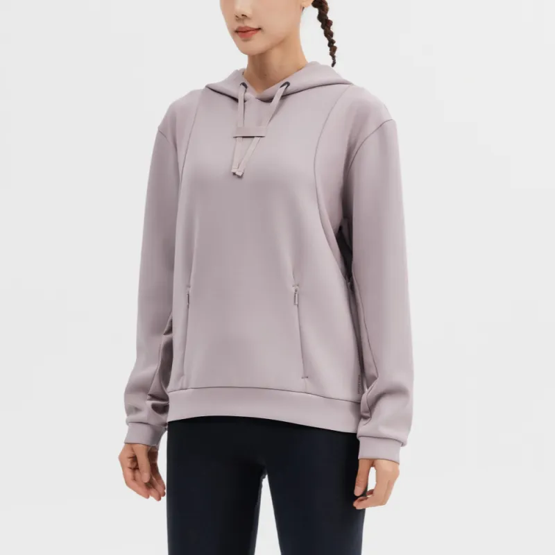 DECATHLON Sweatshirt Women's Matte Umber-4