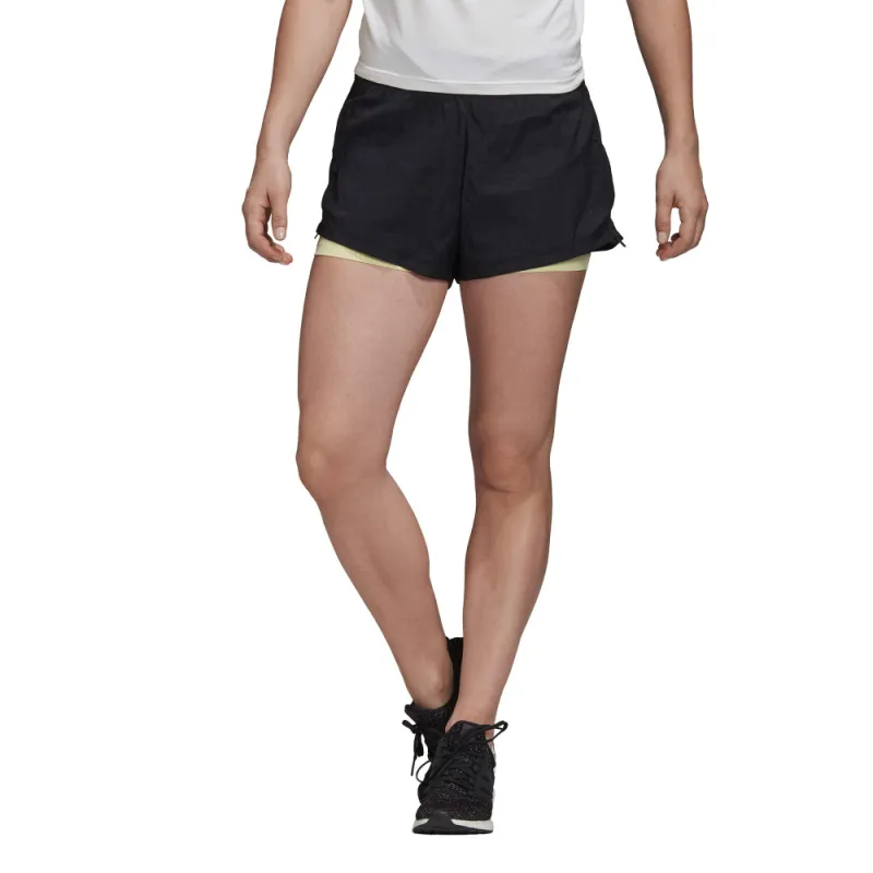 Adidas Casual Shorts Women's Black/Matamata-3