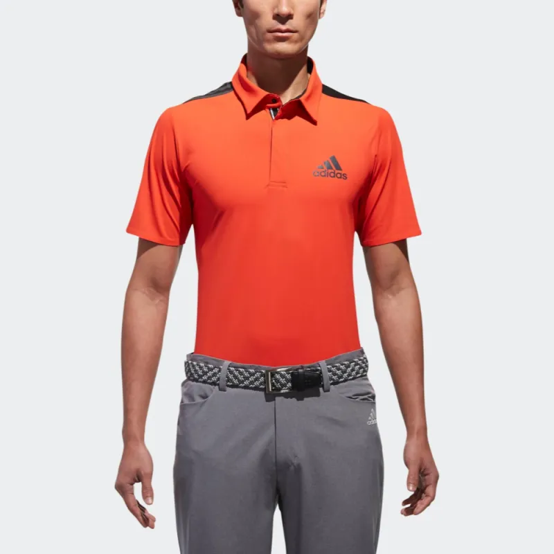 Adidas x GOLF Polo Shirt Men's High Definition Red-2