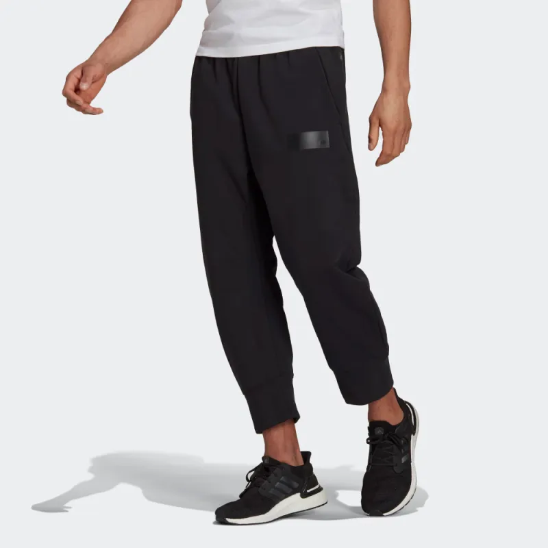 Adidas Knitted Sweatpants Men's Black-2