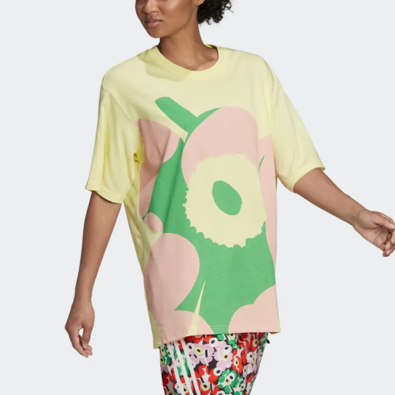 Adidas x Marimekko T Shirt Women's Pearl Lemon-1