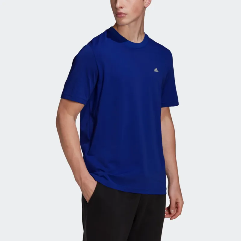 Adidas T Shirt Men's Cobalt Blue-4