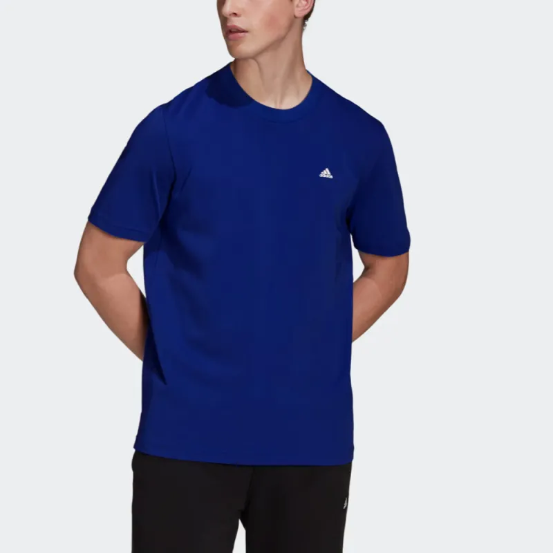 Adidas T Shirt Men's Cobalt Blue-2