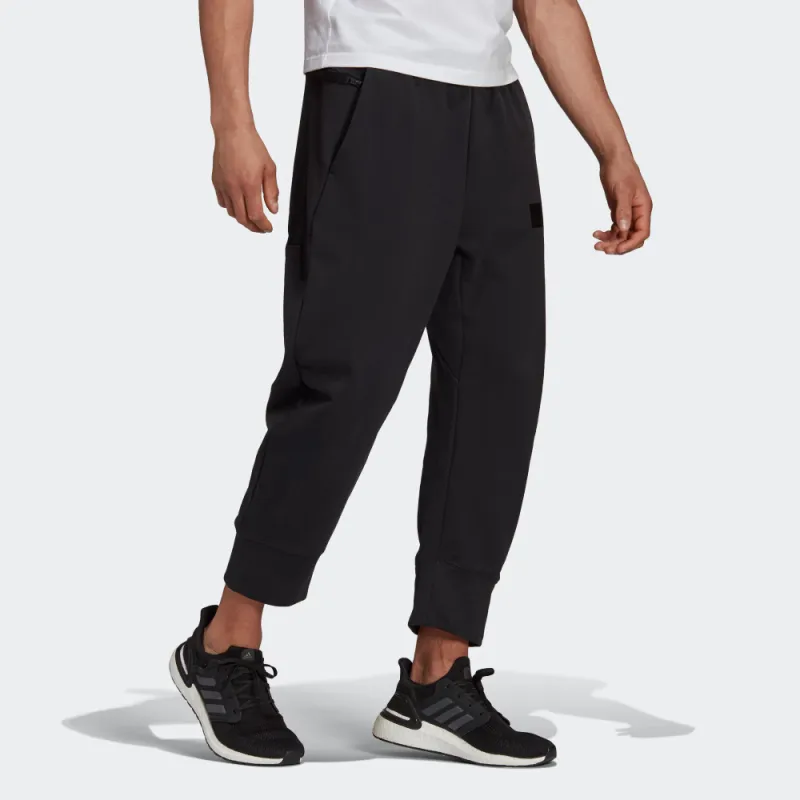 Adidas Knitted Sweatpants Men's Black-3