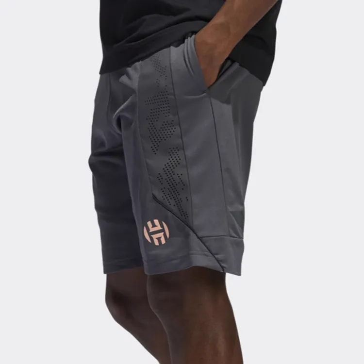 Adidas Basketball Shorts Men's Light Gray-4