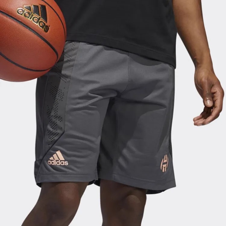 Adidas Basketball Shorts Men's Light Gray-3