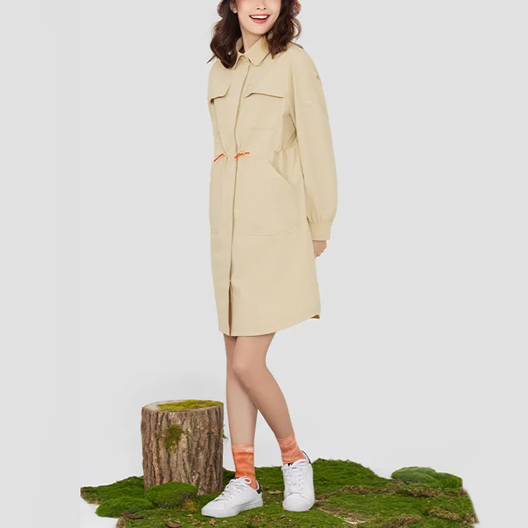 Lafuma Long Sleeved Dresses Women's Camel-3
