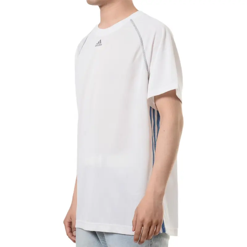 Adidas T Shirts Men White-5