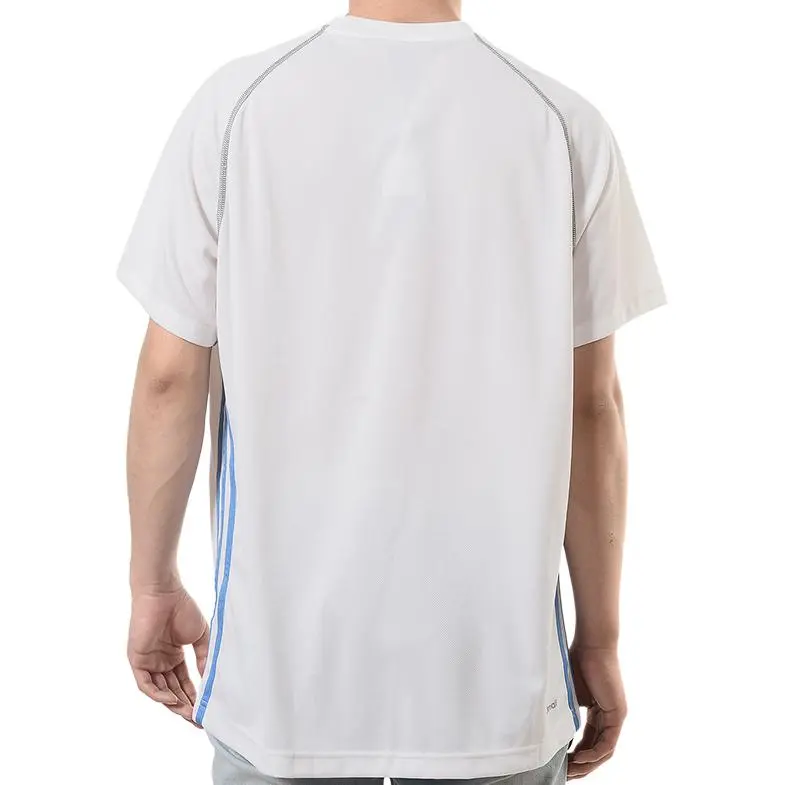 Adidas T Shirts Men White-3