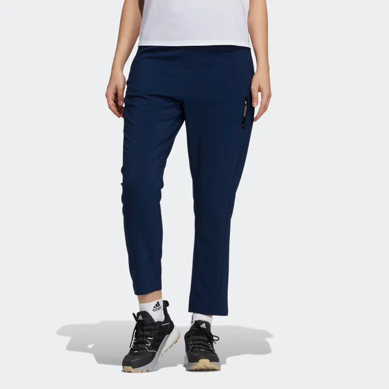Adidas Casual Pants Women's Navy Blue-1
