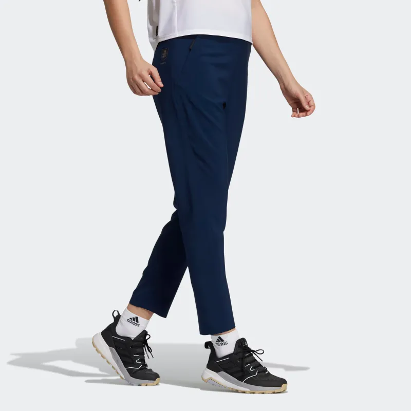 Adidas Casual Pants Women's Navy Blue-3