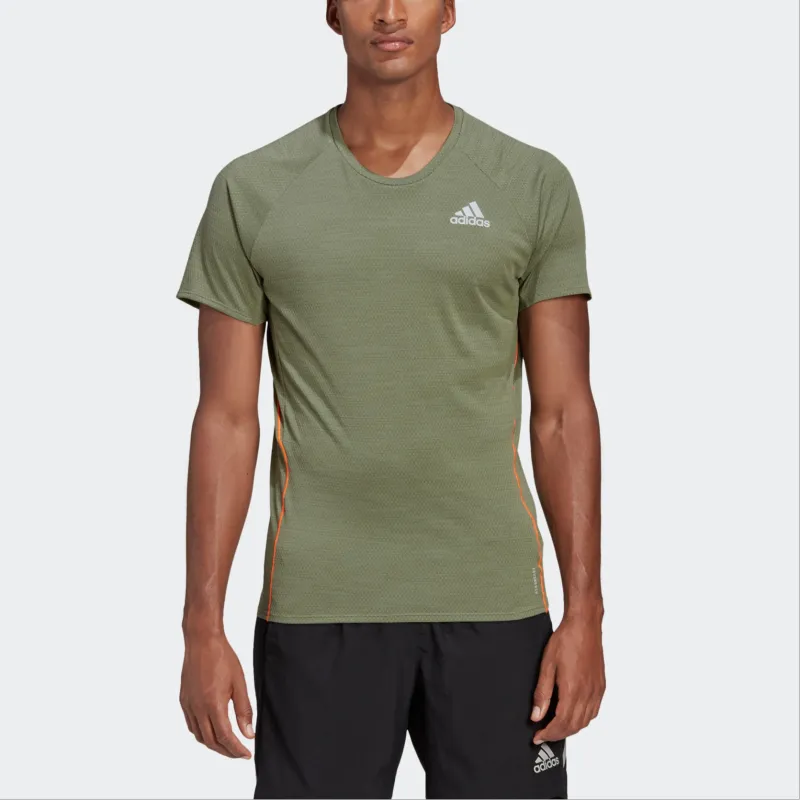 Adidas Runner ADI TEE T-Shirt Men's Legacy Green-2
